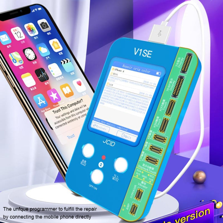 JC V1SE Testing Repair Face ID Dot Board Adaptor For iPhone X-15 Pro Max