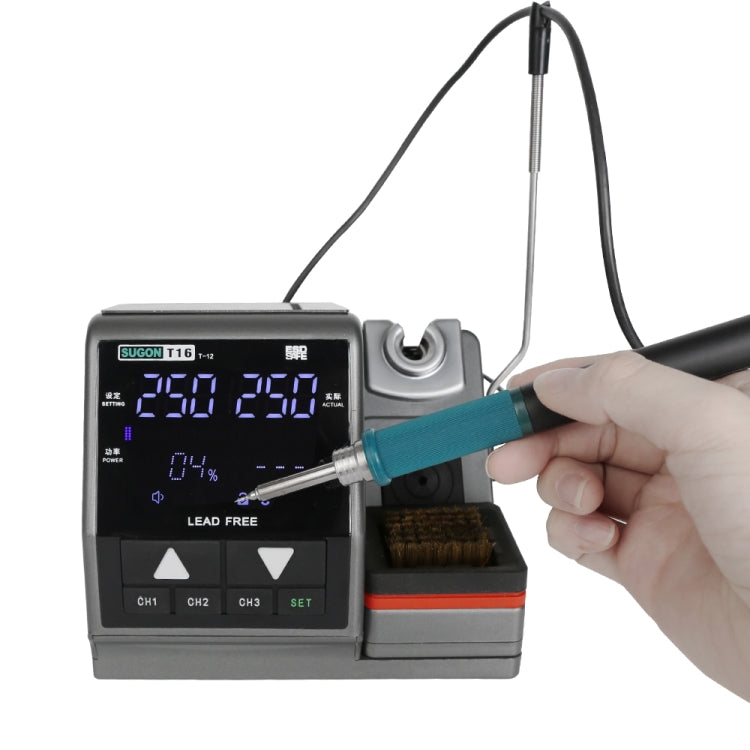 SUGON T16 PCB IC SMD BGA Repair Soldering Rework Station, EU Plug