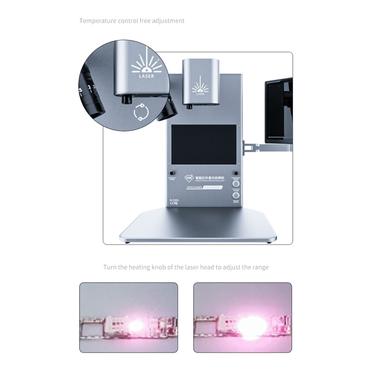 TBK R2201 Intelligent Thermal Infrared Imager Analyzer with Microscope, EU Plug