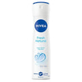 Nivea Fresh Natural Deodorant Spray for Women - 48h Protection, Aluminum-Free, Long Lasting Freshness, Ocean Scent, 5.07 fl oz