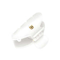 Balmain Cellulose Acetate Pince à Cheveux Small White Hair Clip