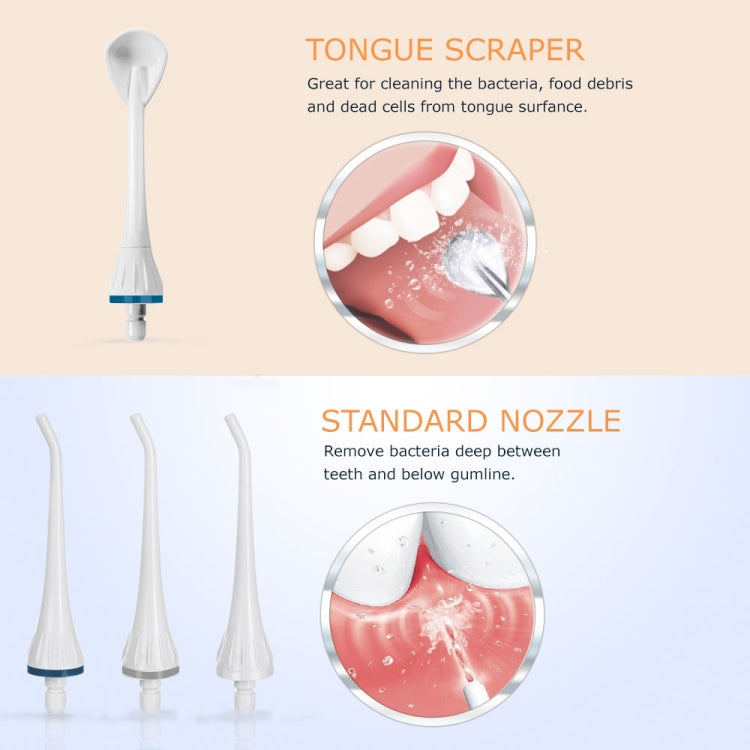 Mornwell D52 USB-Rechargeable Water Flosser IPX7 Waterproof Oral Irrigator