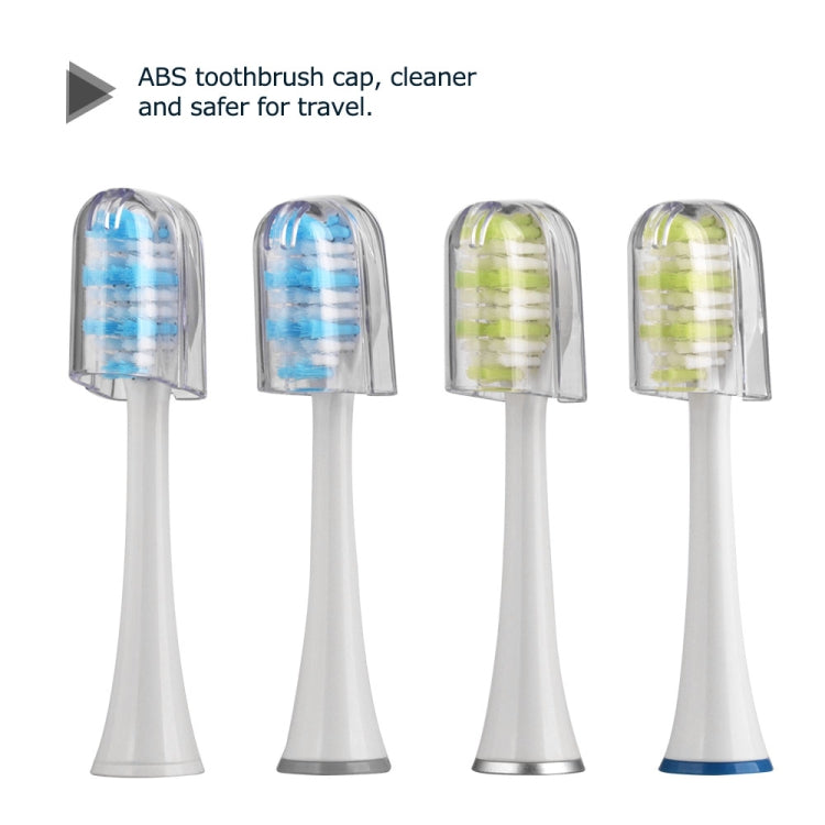 4 PCS D903/D904 Replacement Brush Heads for Mornwel D01(White)