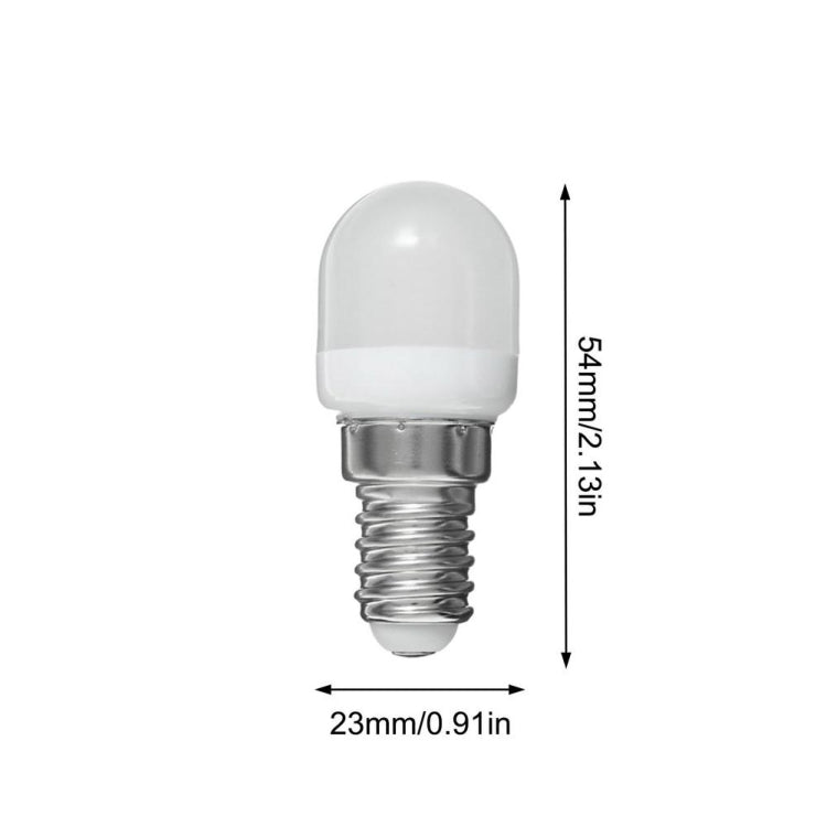 E14 Mini LED Bulb  Durable Energy-saving Light Source Spotlight, AC 220V(Warm White)