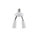 E27 to E27 Splitter Adjustable LED Light Bulb Holder Adapter Converter Socket Light Bulb Holder, type:2 In 1