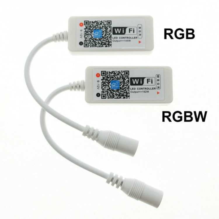 Smart Phone Control Music and Timer Mode Home Mini WIFI LED RGB Controller, type:RGB Controller