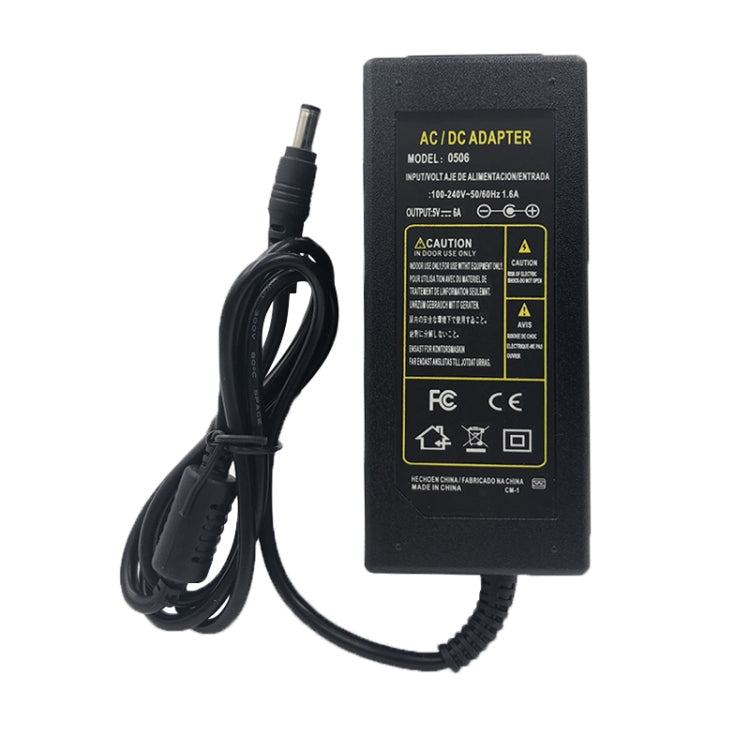 AC to DC 5V 24V Power Adapter Power Supply LED Driver Lighting Transformer 3A 5A 6A Converter Charger For LED Strip Lights UK plug(6A 5V)