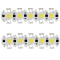 10 PCS COB LED Light Chip AC 220V LED Bulb Light Intelligent IC Driver Bulb Light DIY Spotlight Downlight Chip Outdoor Flood Light(10W(Cold White))