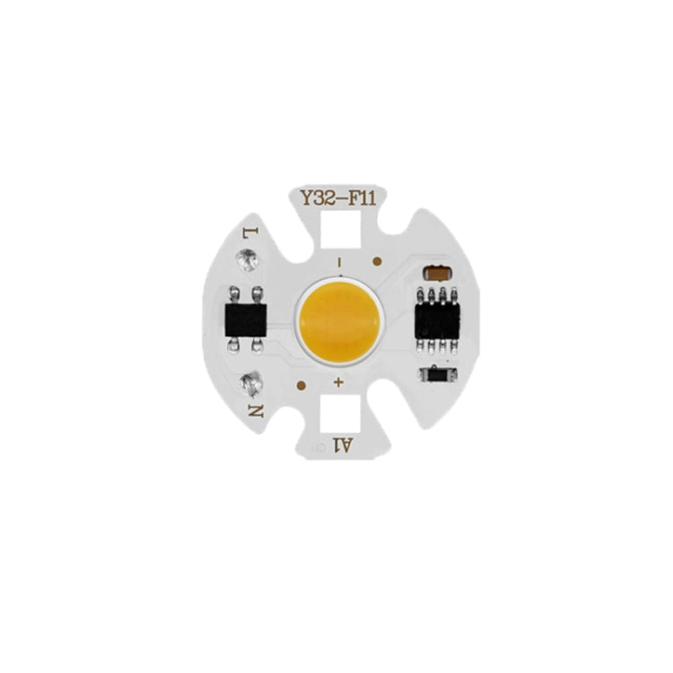10 PCS COB LED Light Chip AC 220V LED Bulb Light Intelligent IC Driver Bulb Light DIY Spotlight Downlight Chip Outdoor Flood Light(10W(Cold White))