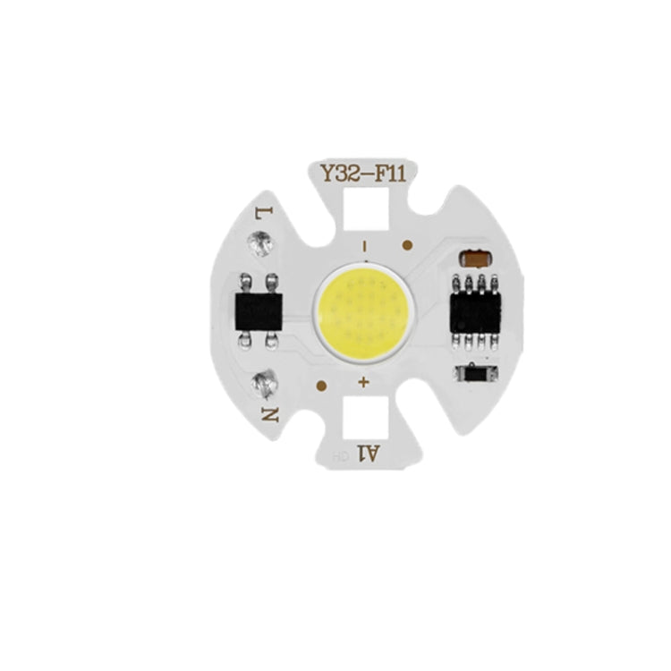 10 PCS COB LED Light Chip AC 220V LED Bulb Light Intelligent IC Driver Bulb Light DIY Spotlight Downlight Chip Outdoor Flood Light(10W(Cold White))