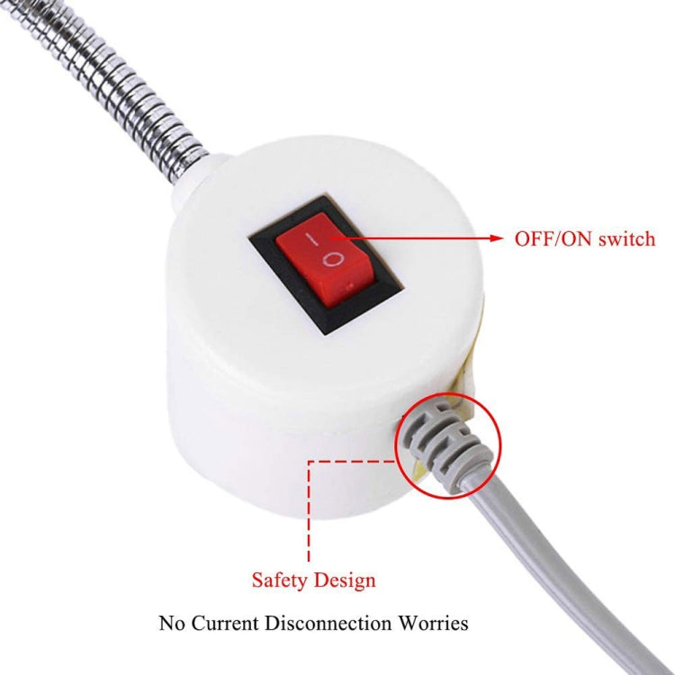 5W 30 LEDs Industrial Lighting Work Light Sewing Machine Light Household Sewing Machine Accessories, AC 220V, EU Plug