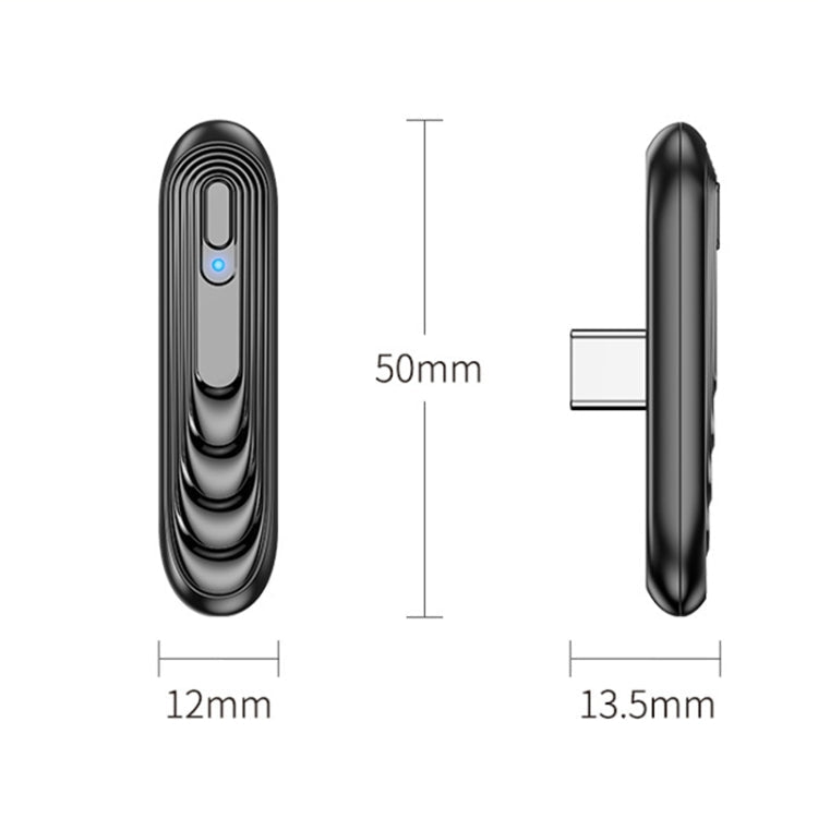 T71 Type-C Bluetooth 5.0 Wireless Transmitter Audio Adapter for Nintendo Switch Lite / PC / Computer and Smartphone