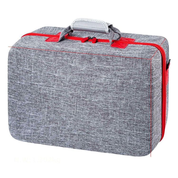 JD-371556 Console Accessory Bag Storage Bag for Sony PS5(Gray)