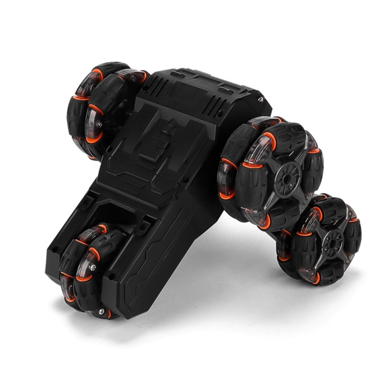 MoFun Five-wheeled Stunt Car 360-degree Swing Arm 2.4G Multifunctional RC Car, Specifications:Single(Black)