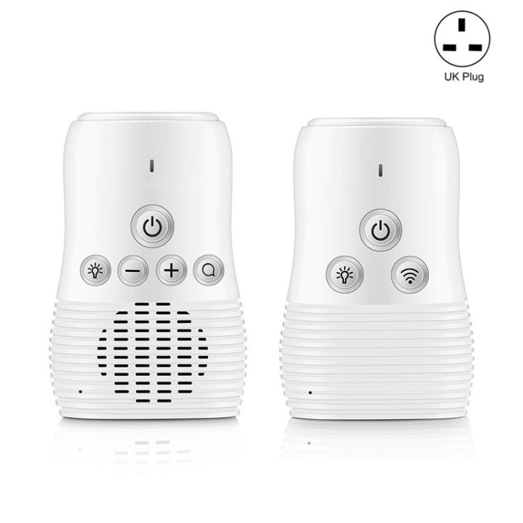 DBM-8 Wireless Audio Two-way Talk Back Baby Monitor, Intercom Sound Alert for Infant(UK Plug)