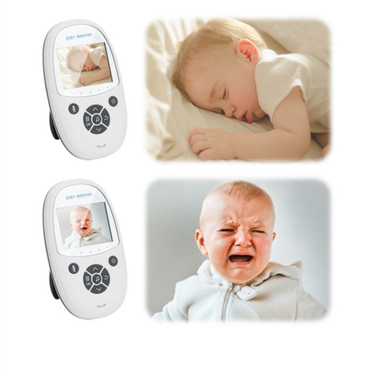 ZR302 2.4GHz Digital Video Smart Baby Monitor Night Vision Camera, Music Player, Two Way Intercom Function(UK Plug)