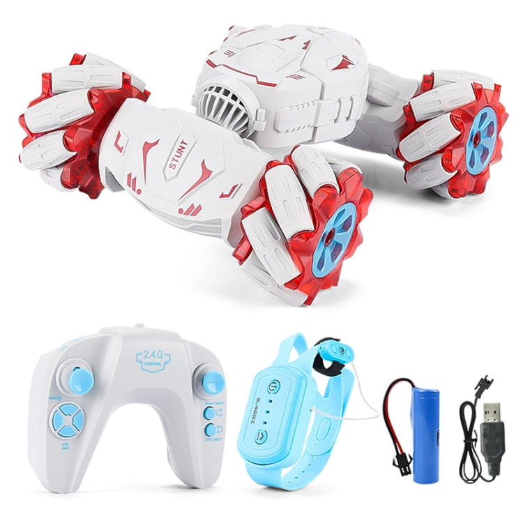 MoFun  JC06 2.4G Remote Control Torsion Stunt Car, Specifications:Dual RC(Red)