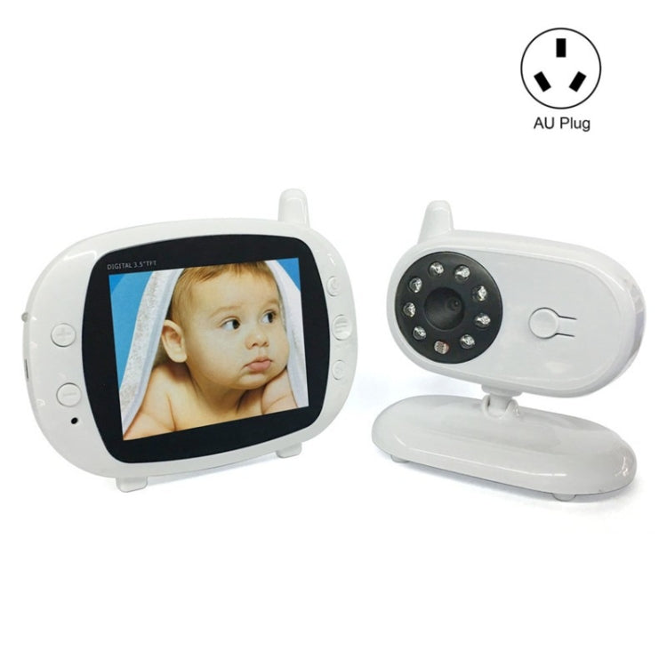 BM850 3.5 inch Wireless Video Color Baby Monitor Night Vision Temperature Monitor(AU Plug)