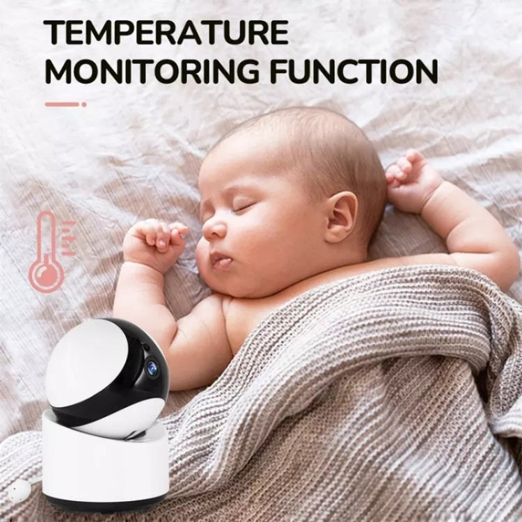 DY55A Built-in Lullabies Video Babyphone 5 inch Screen Digital Wireless Baby Monitor Camera(AU Plug)
