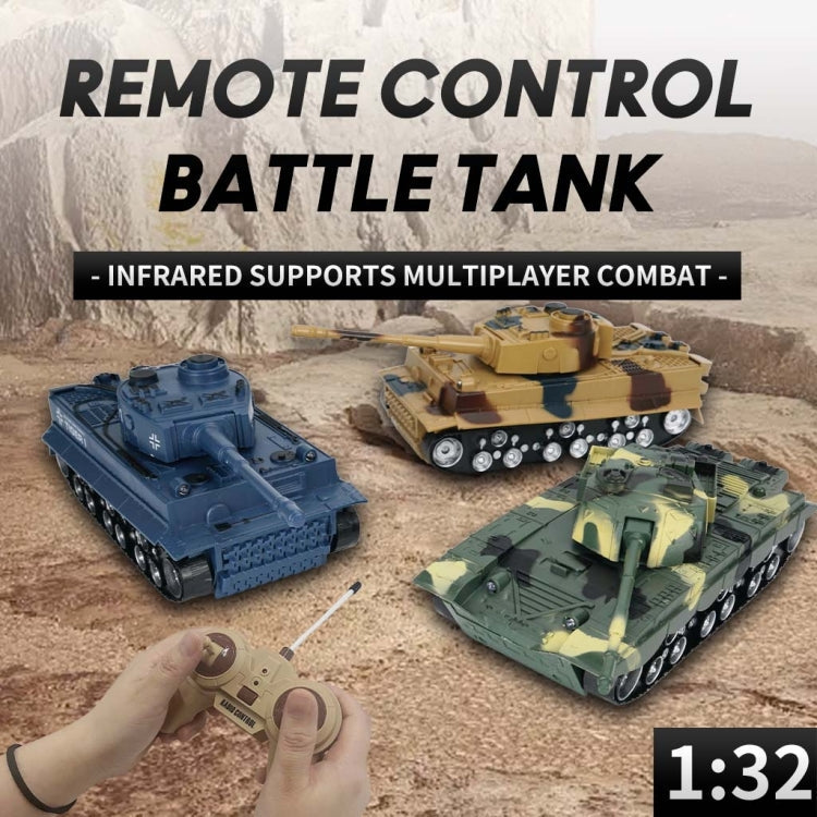 MoFun 369  Remote Control Tank 1:32 Four-way RC Vehicle(Blue)