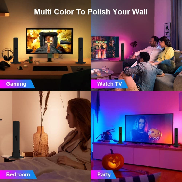 ZM-021 Music Sync LED Bar Ambient Light TV Tuya Desktop Atmosphere Lamp