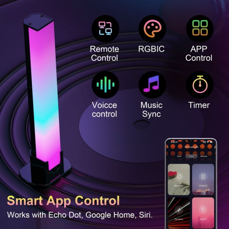 SAL002 Por Remote Control USB RGB Atmosphere Light Sound Control Light