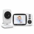 MC632A 2 Way Voice Talk Temperature Monitoring Baby Camera 3.2 inch Screen Baby Monitor(US Plug)
