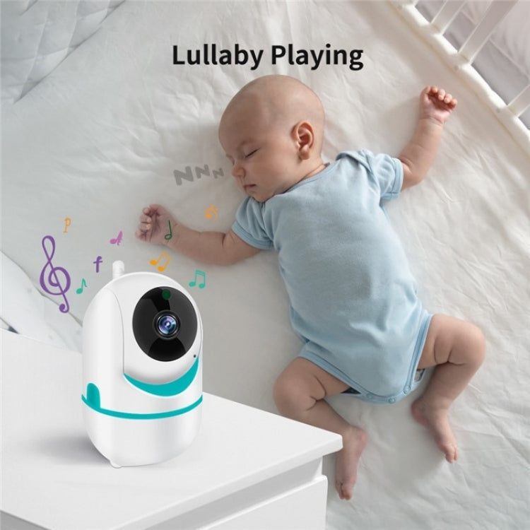 D031 2 Way Voice Built-in Lullabies Home Baby Security Camera 3.2-inch LCD Baby Monitor(AU Plug)