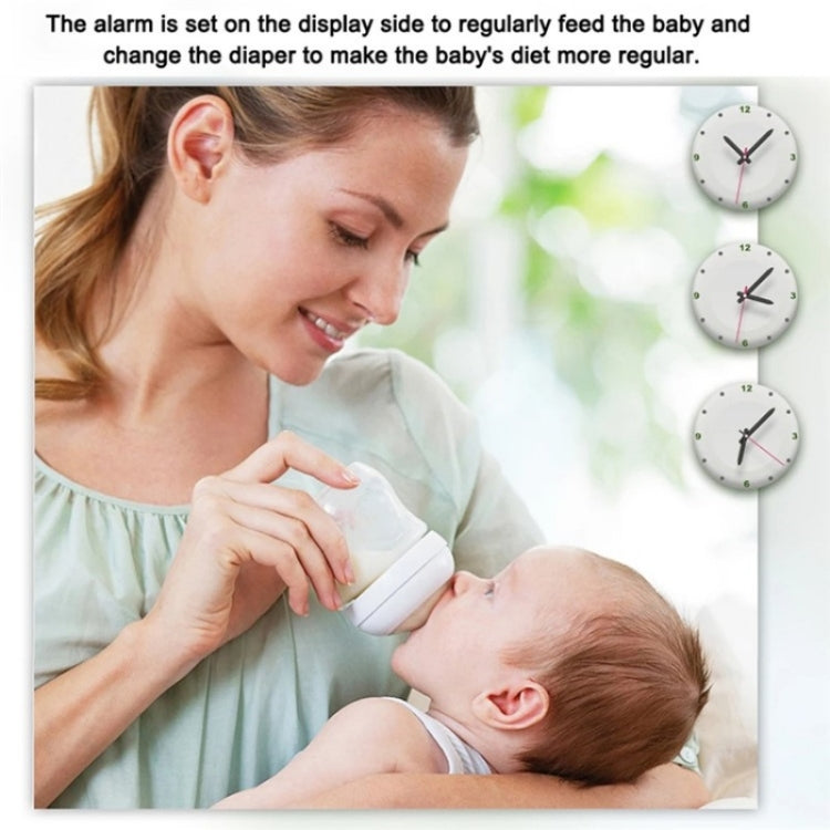 ABM200 Support Two-Way Voice Temperature Display 4.5-inch Video Baby Monitor Music Player(US Plug)