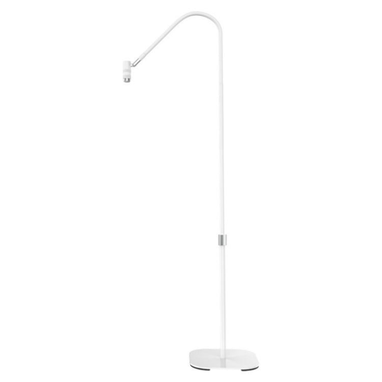 HD-AL10 UV Manicure Eyelash Beauty Floor Lamp Focus Adjustment Touch Dimming with Foot Switch, Plug:UK Plug(White)