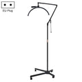 M50X For Lash Artists 20 inch LED Half Moon Light with Pulley Bracket Nail Skin Beauty Lamp(EU Plug)