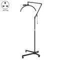 M50X For Lash Artists 20 inch LED Half Moon Light with Pulley Bracket Nail Skin Beauty Lamp(UK Plug)