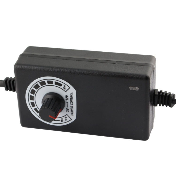 12V Adjustable Power Supply Adapter AC DC 3V - 12V 2A 24W Universal Charger Voltage Regulator Driver EU Plug
