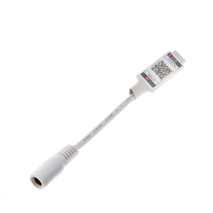 Mini RGB Bluetooth Controller Light Strip Controller For RGB LED Strip DC5V 12V 24V(Black)