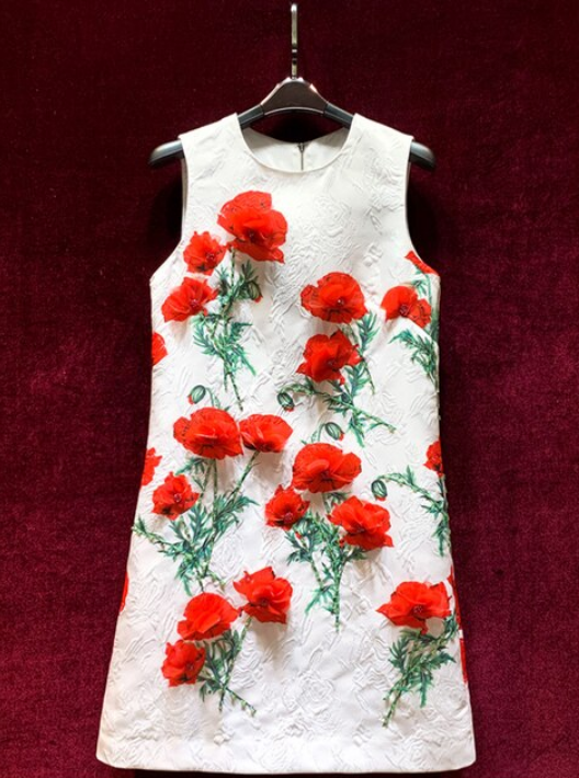 White Rose Dress