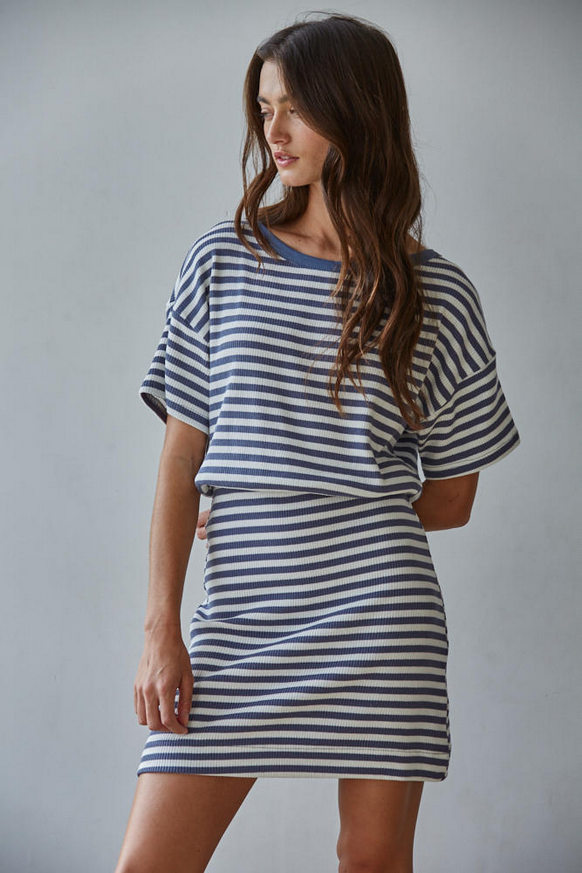 Marley Striped Mini Dress