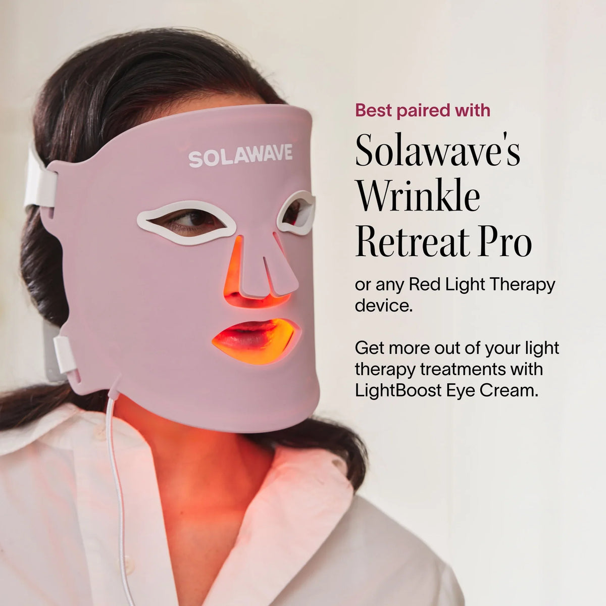 Light Therapy Boosting Eye Cream