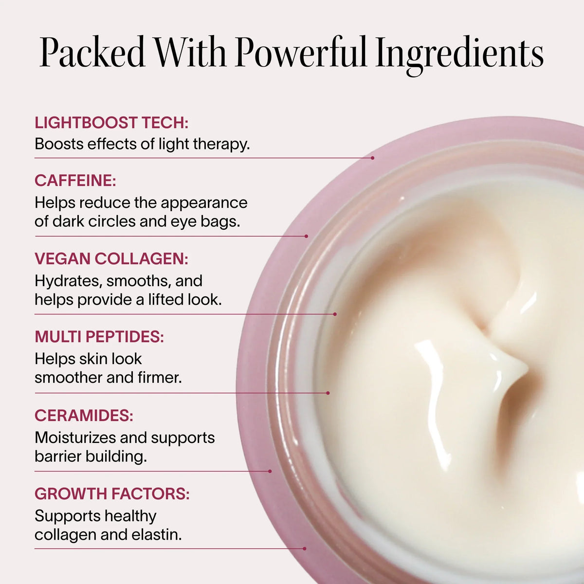 Light Therapy Boosting Eye Cream
