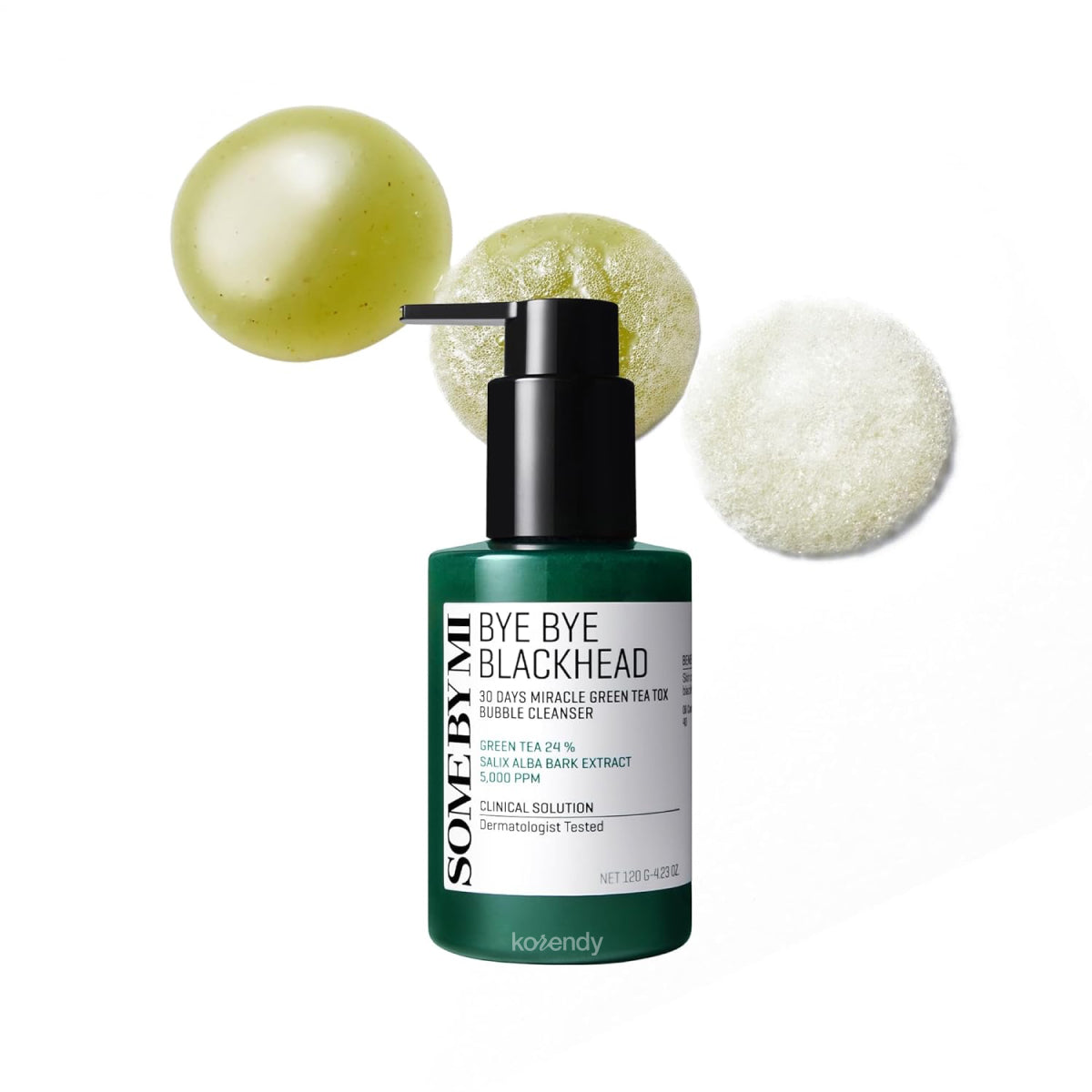 Some By Mi Bye Bye Blackhead Green Tea Tox Bubble Cleanser 120g