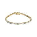 14K Yellow Gold Classic 5.00 Cttw Diamond Tennis Bracelet