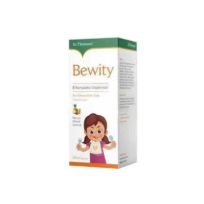 Dr. Thomson Bewity B Complex Vitamins Syrup for Kids & Adults - 3.38 fl oz, Natural Flavor, GMP Certified