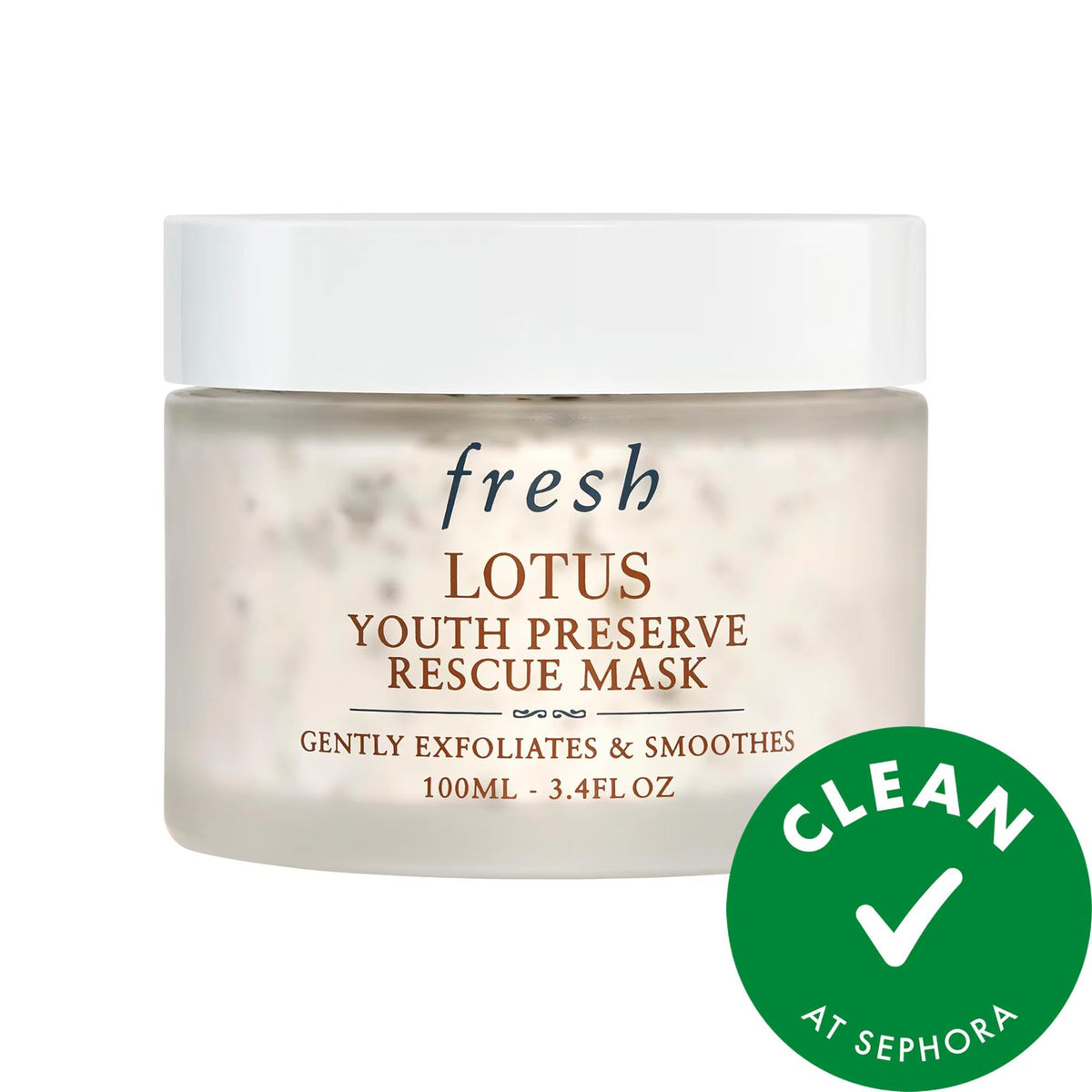 Lotus Youth Preserve Exfoliating Face Mask: Reveal Radiant, Smooth Skin in 5 Minutes - Gentle Dull Skin & Uneven Texture Treatment