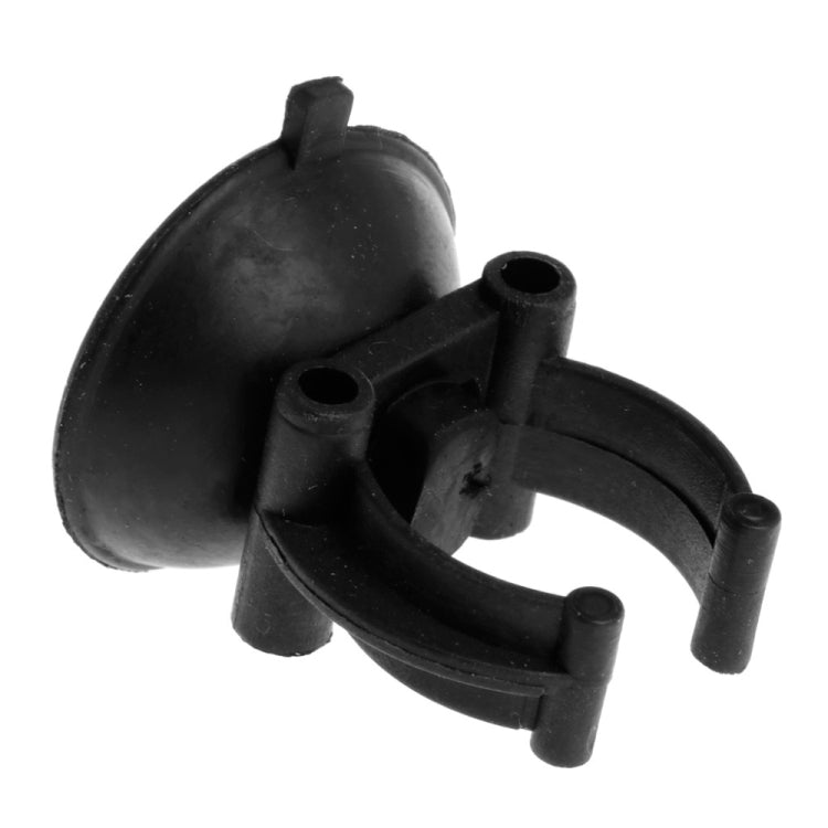 50 PCS 3.5cm Diameter Black Suction Cup Clip for Aquarium Heater Tubing Rain Bar