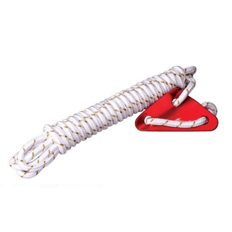 3 PCS Triangle Aluminum Alloy Wind Rope Buckle Adjustment Buckle Tent Canopy Pull Rope Slip Rope Buckle Accessories(Red)