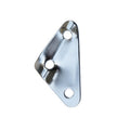 3 PCS Triangle Aluminum Alloy Wind Rope Buckle Adjustment Buckle Tent Canopy Pull Rope Slip Rope Buckle Accessories(Silver)