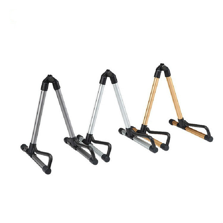 Gold SK20 Universal Foldable Aluminum Alloy Portable Guitar Stand String Instrument Stand