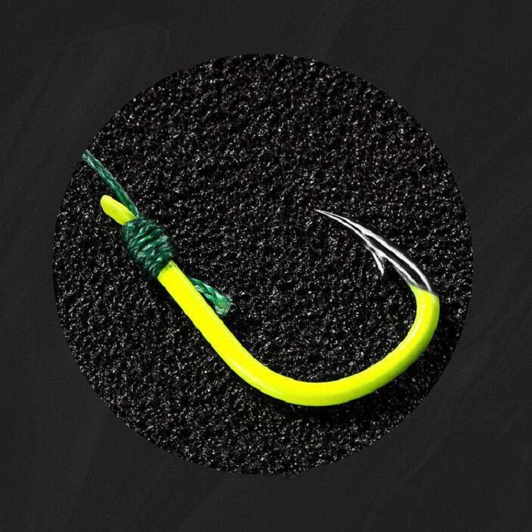 5 in 1 Stranded Double Hook Anti-winding Silver Carp Fishing Group Spring Fishing Hook, Specification:11(Fluorescent Hook)