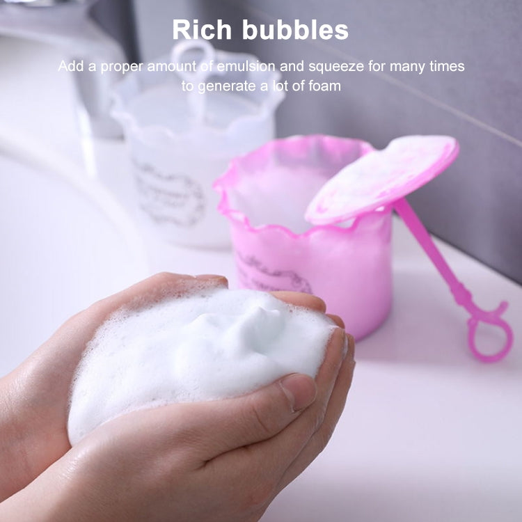 Facial Cleaner Frother Bottle(White)
