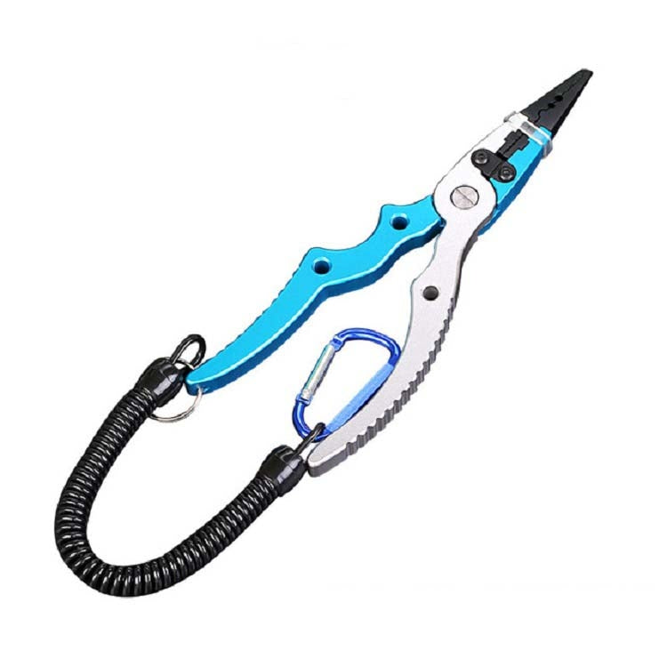 Fish Control Fish Catch Fish Lure Clamp Fish Pliers, Style:Luya Pliers(Blue)