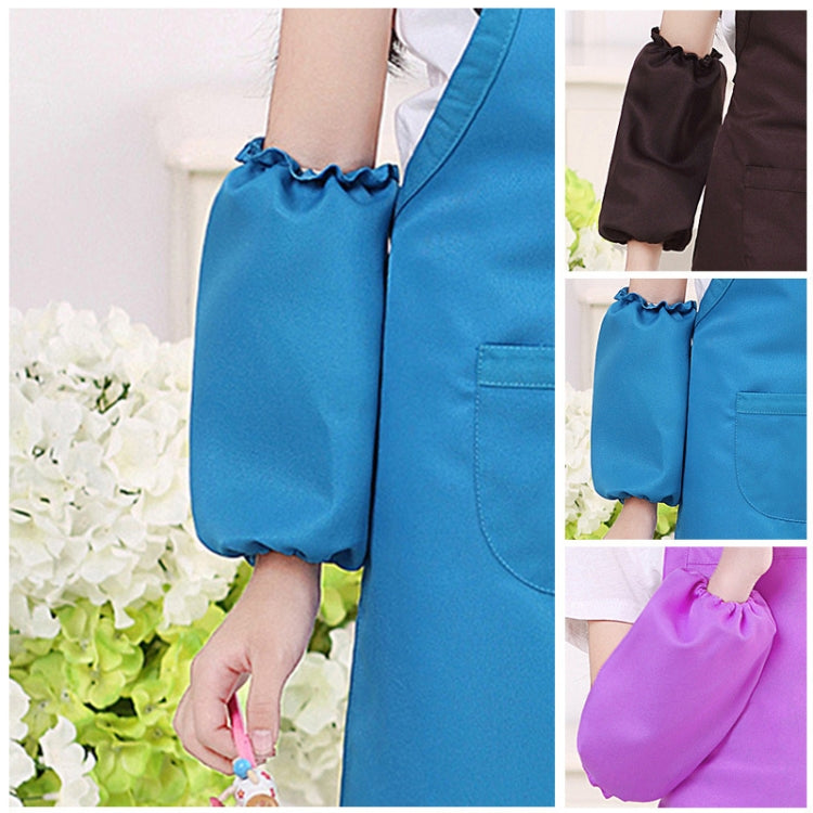 Children Drawing Sleeves Painting Clothes, Color:Blue Cuff One Size